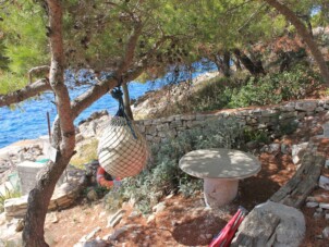 Avskilda lägenheter vid havet Gršćica