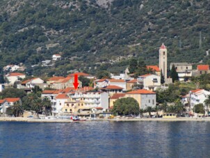 Lägenheter vid havet Gradac