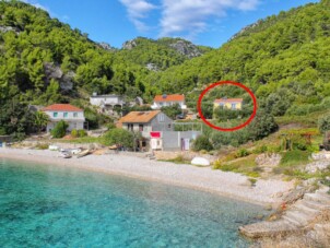 Lägenhet med två sovrum nära stranden Cove Skozanje