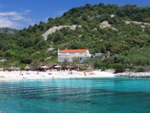 Studio lägenhet nära stranden Hvar (AS-10430-b)