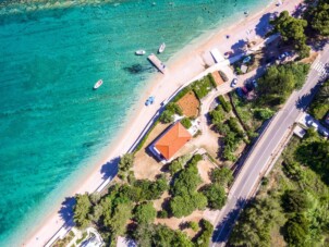 Lägenhet med två sovrum nära stranden Orebić