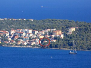 Lägenheter vid havet Okrug Gornji