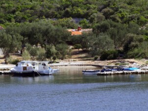 Hus vid havet för barnfamiljer Cove Kobiljak