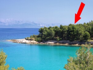 Hus med ett sovrum nära stranden Cove Grebišće