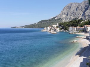 Lägenhet med två sovrum nära stranden Drašnice