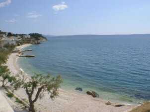 Lägenhet med ett sovrum nära stranden Drašnice