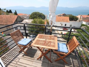 Lägenheter vid havet Gradac