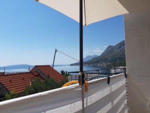 Lägenheter vid havet Gradac