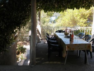 Lägenhet med två sovrum nära stranden Luka Dubrava