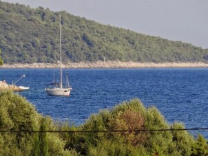 Lägenhet med två sovrum nära stranden Prižba