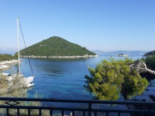 Lägenhet med ett sovrum nära stranden Prožurska Luka