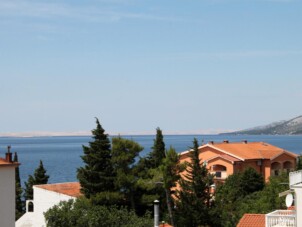 Lägenhet med ett sovrum nära stranden Starigrad