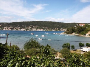 Lägenhet med ett sovrum med terrass och havsutsikt Supetarska Draga - Donja