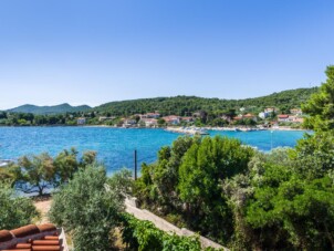 Lägenhet med ett sovrum nära stranden Ždrelac